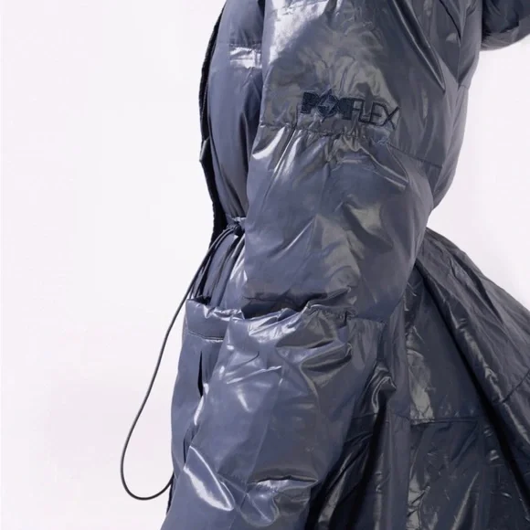 POPFLEX Pearl Peplum Puffer Jacket. New with Tags. Originally $220.00 - Picture 8 of 14